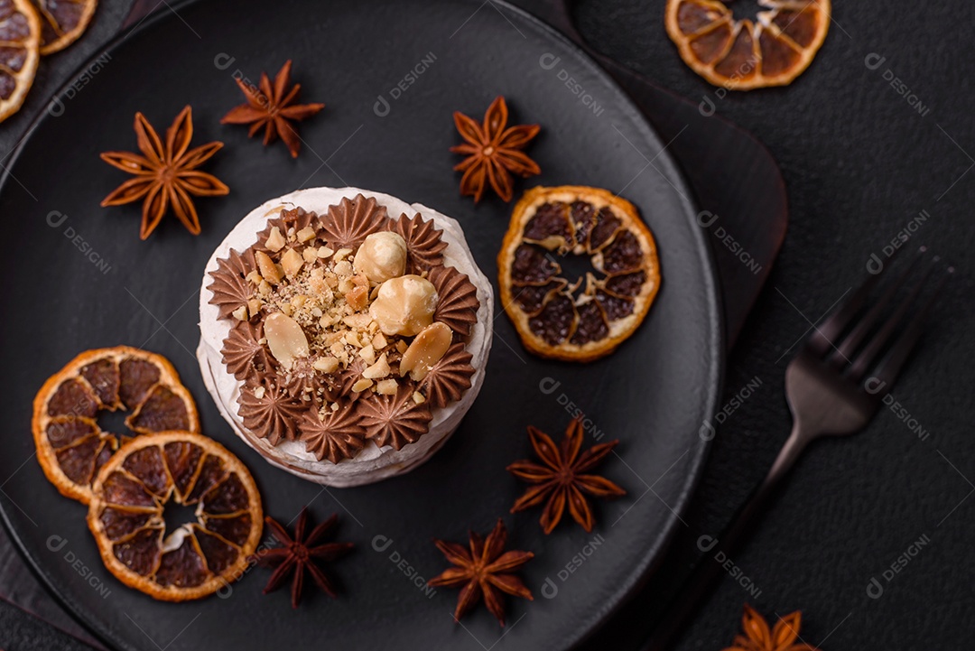 Imagem mostra uma sobremesa individual