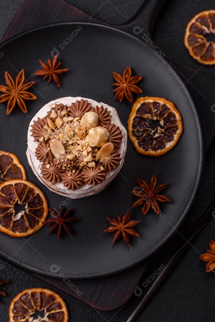 Imagem mostra uma sobremesa individual