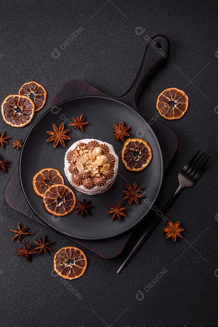 Imagem mostra uma sobremesa individual