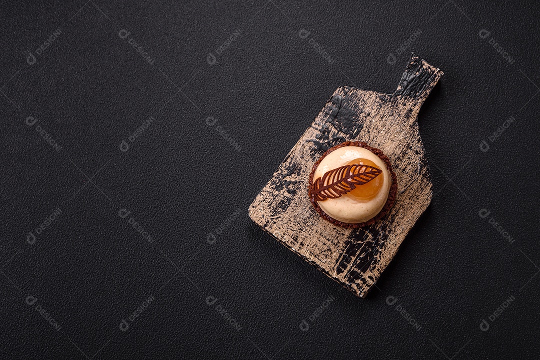 Imagem mostra uma sobremesa individual