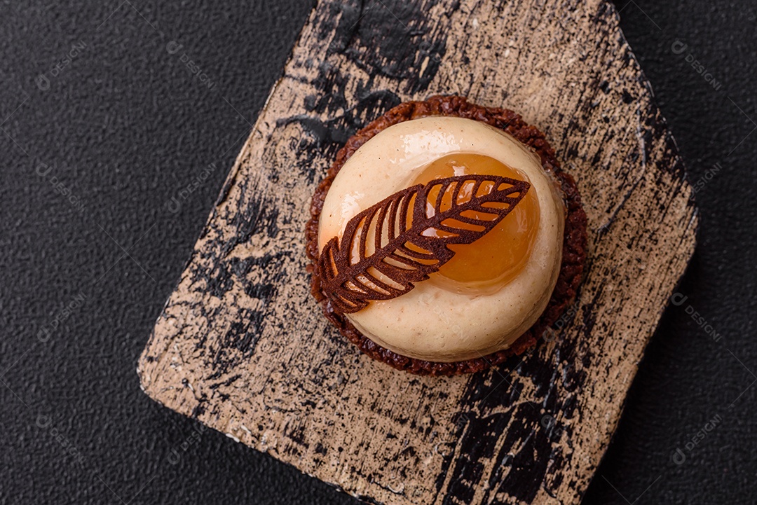 Imagem mostra uma sobremesa individual