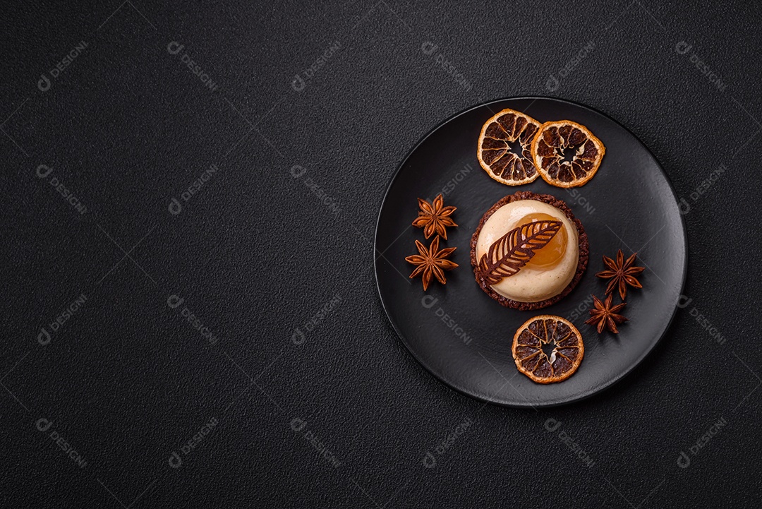 Imagem mostra uma sobremesa individual