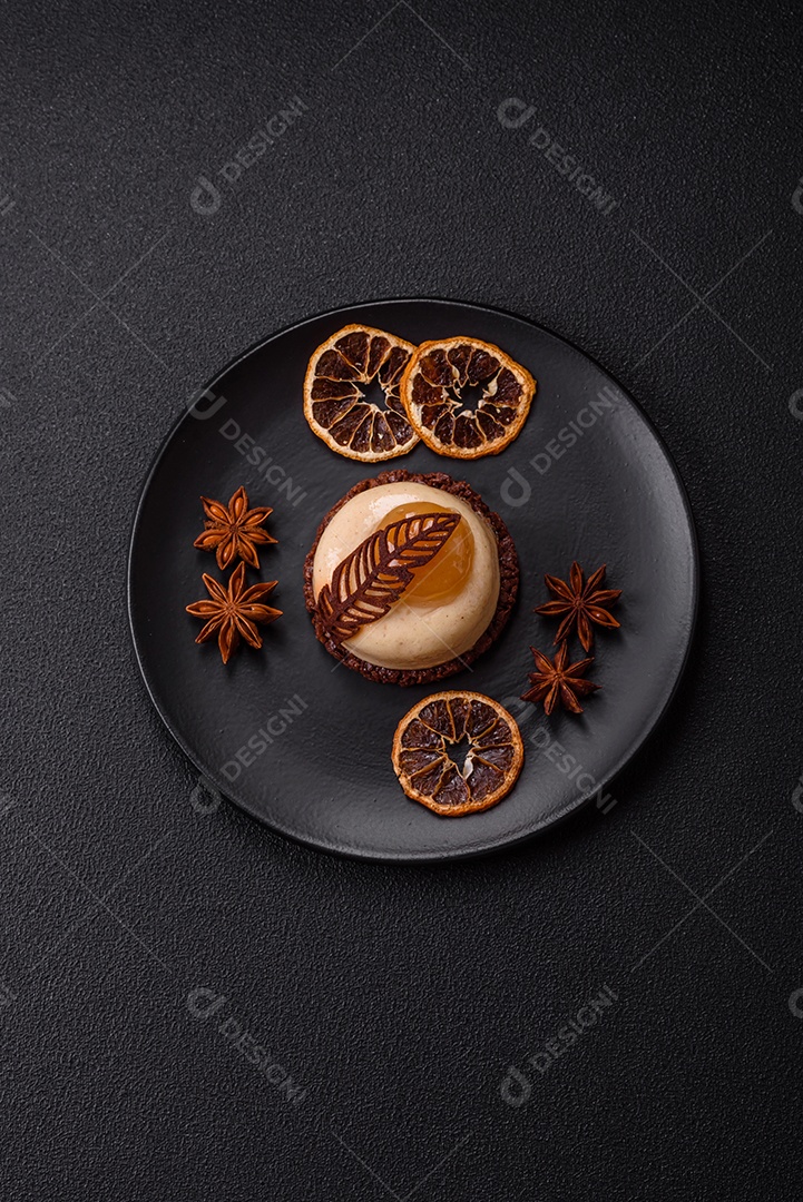 Imagem mostra uma sobremesa individual