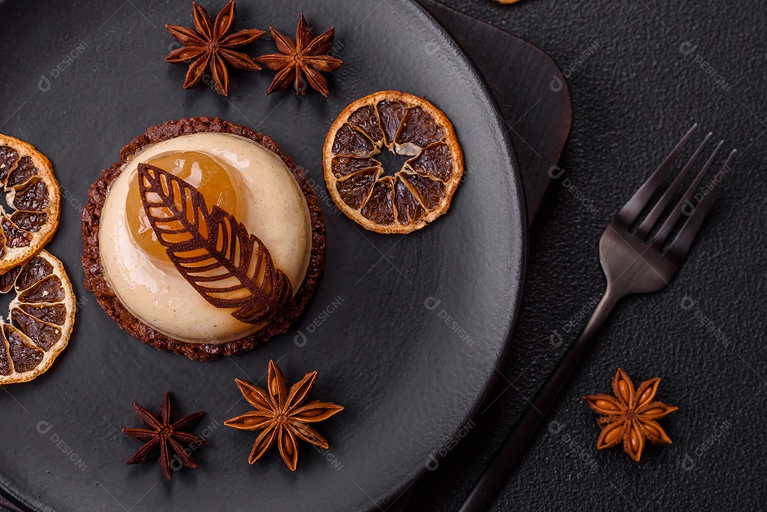 Imagem mostra uma sobremesa individual