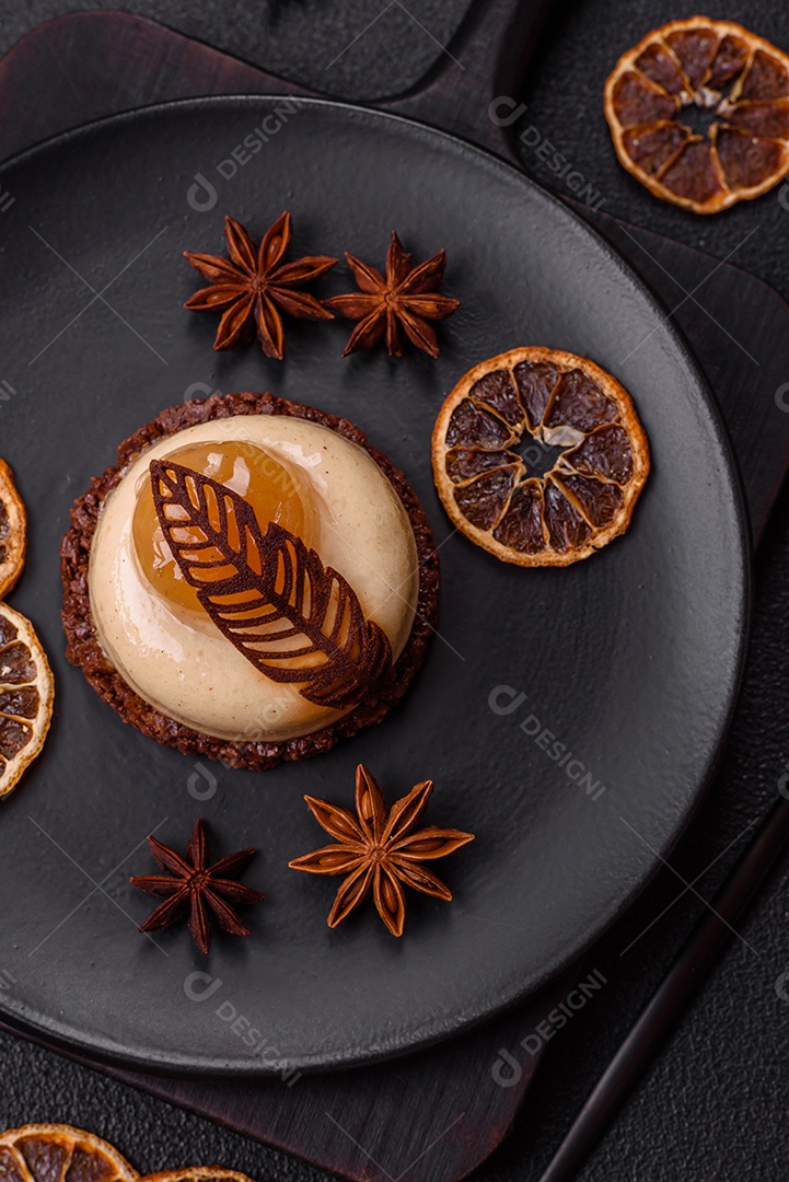 Imagem mostra uma sobremesa individual