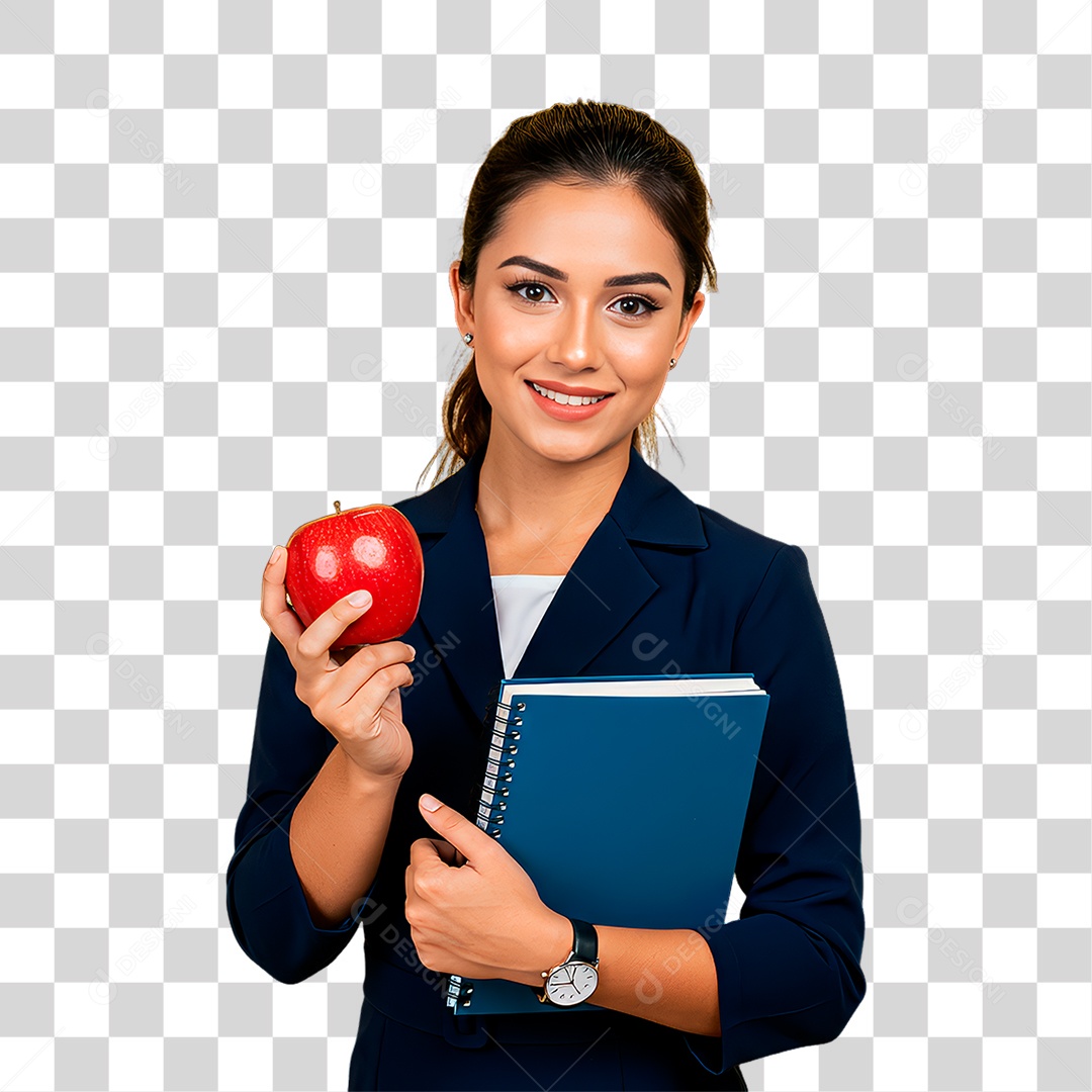 Professora Dando Aula PNG Transparente