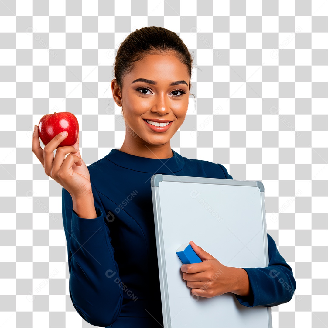 Professora Dando Aula PNG Transparente