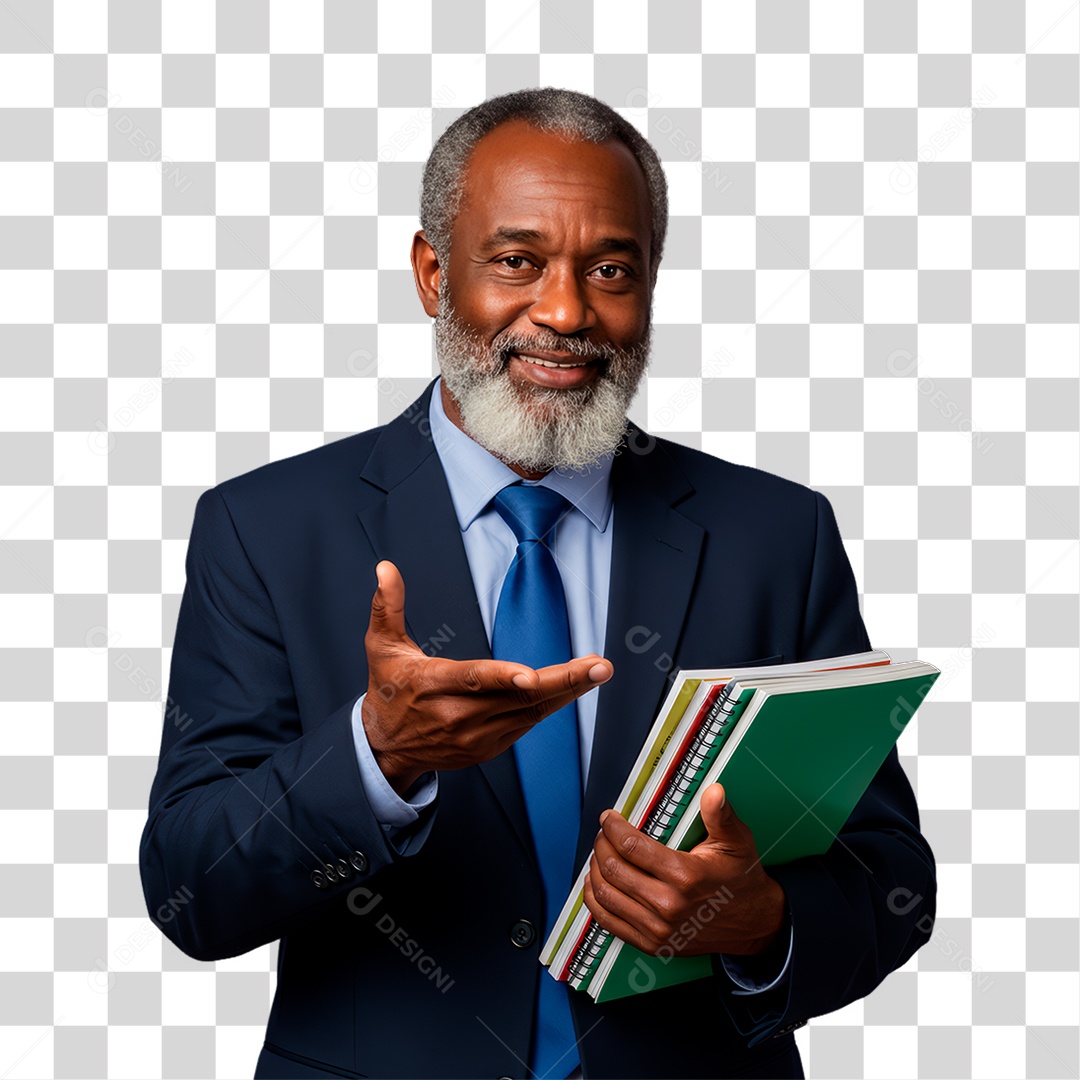 Homem de Terno PNG Transparente