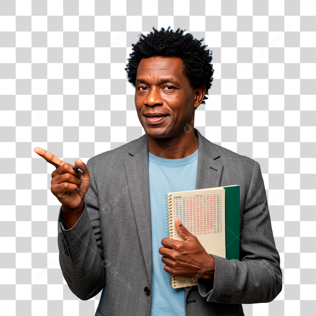 Professor Dando Aula PNG Transparente