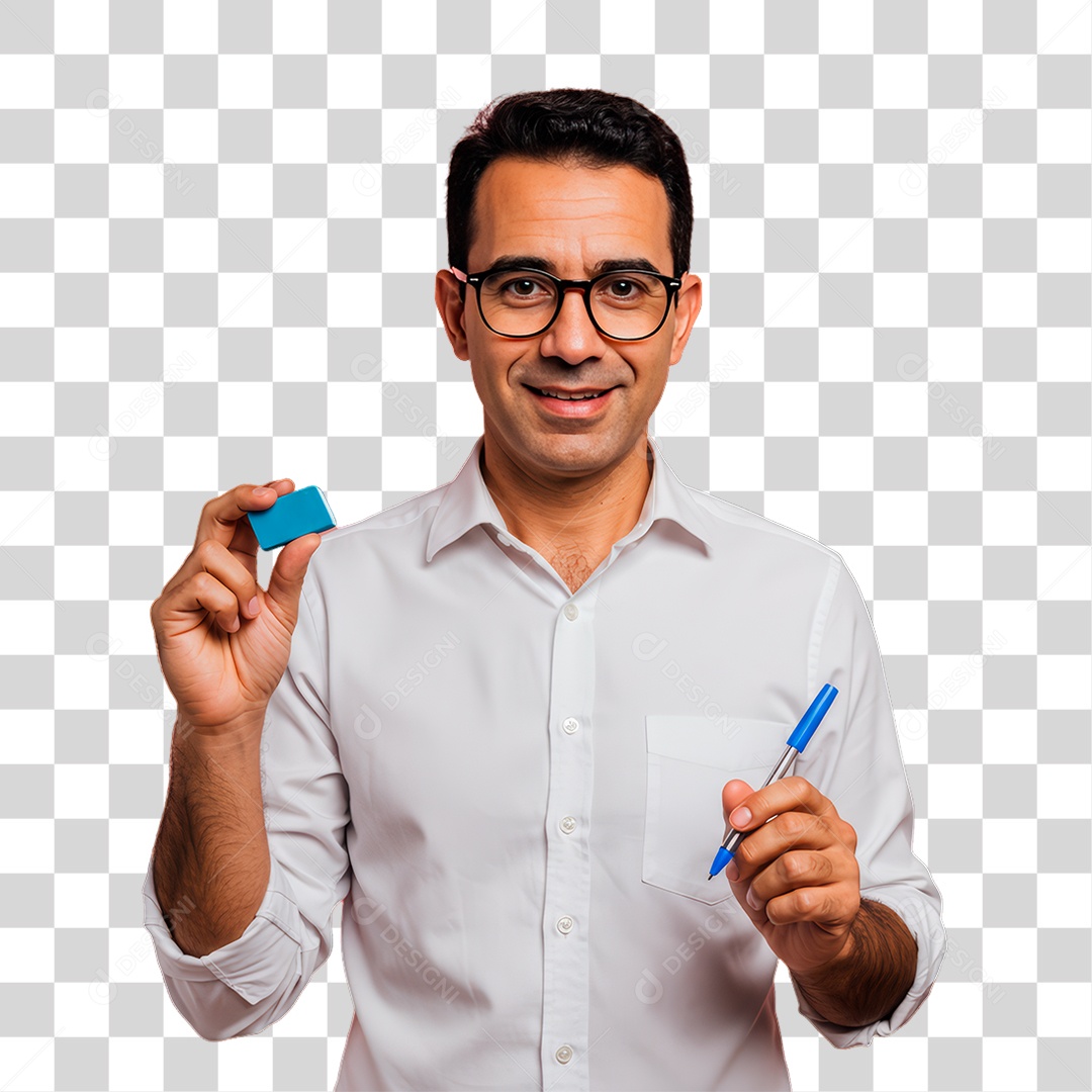 Professor Dando Aula PNG Transparente