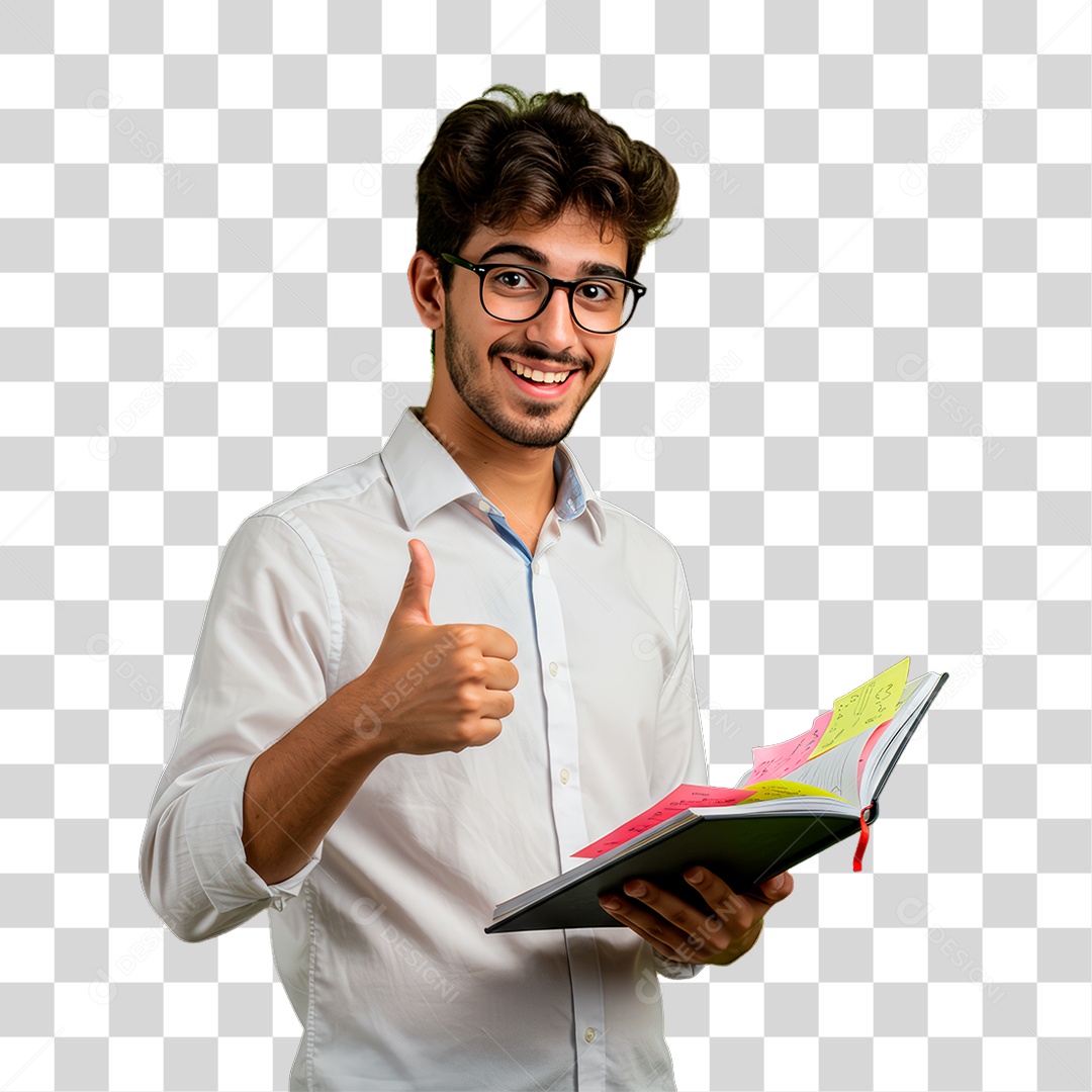 Professor Dando Aula PNG Transparente