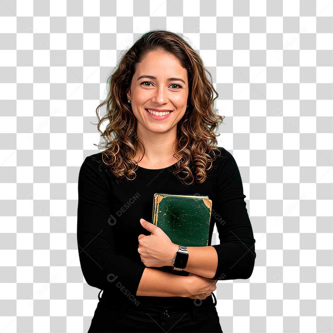 Professora Dando Aula PNG Transparente