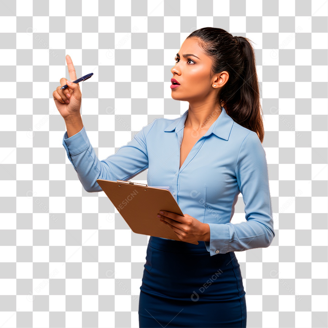 Professora Dando Aula PNG Transparente