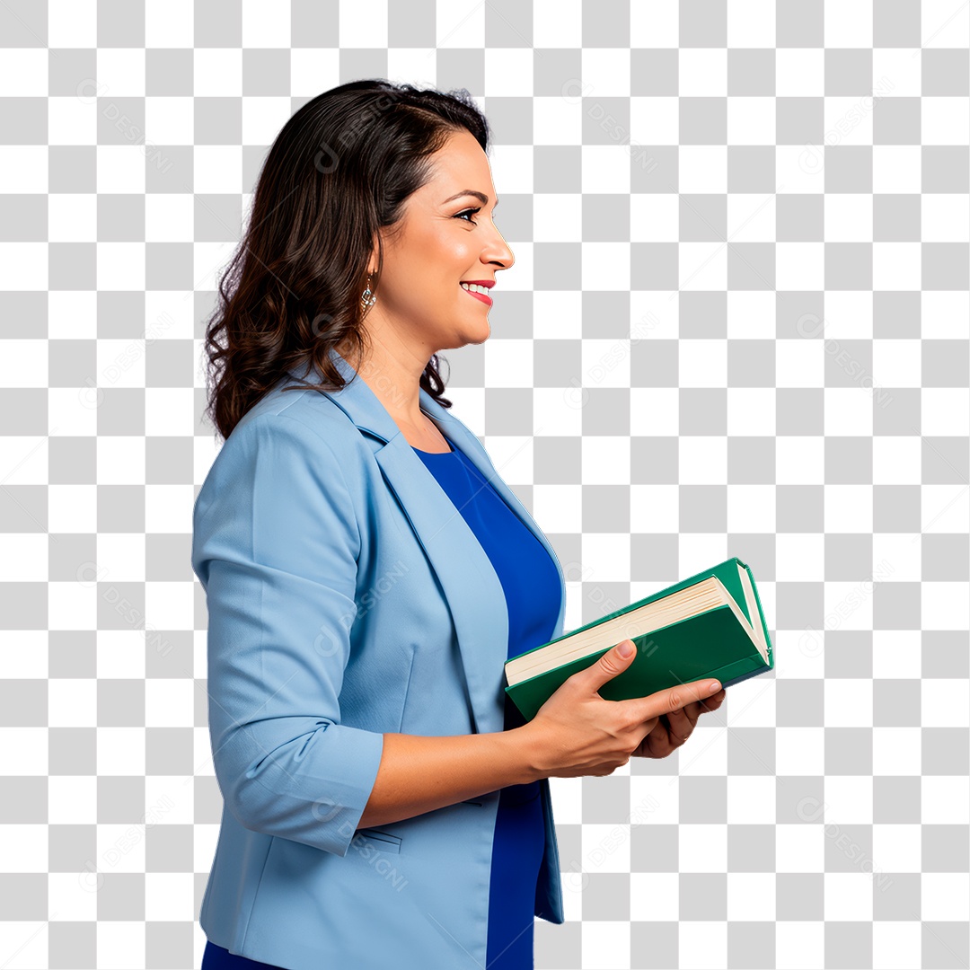 Professora Dando Aula PNG Transparente