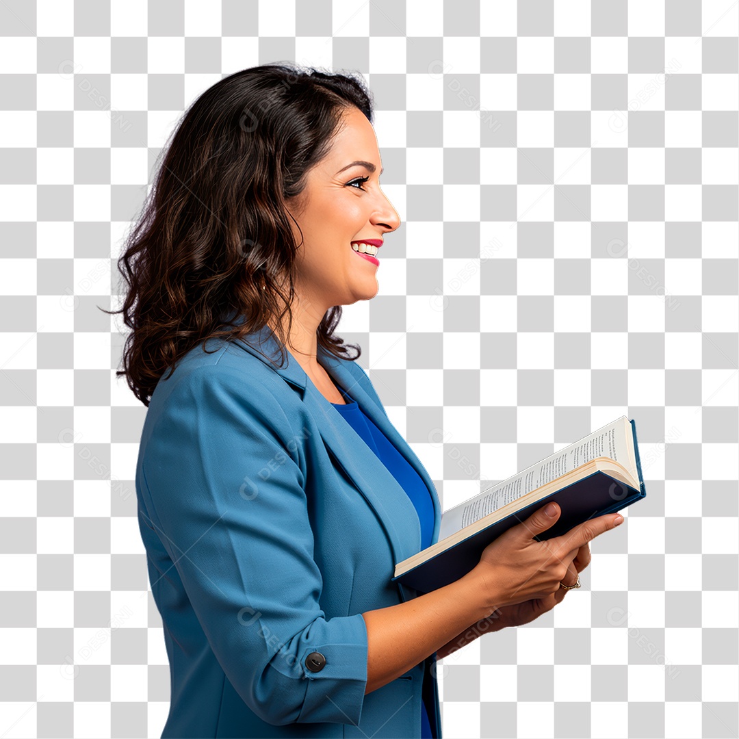 Professora Dando Aula PNG Transparente