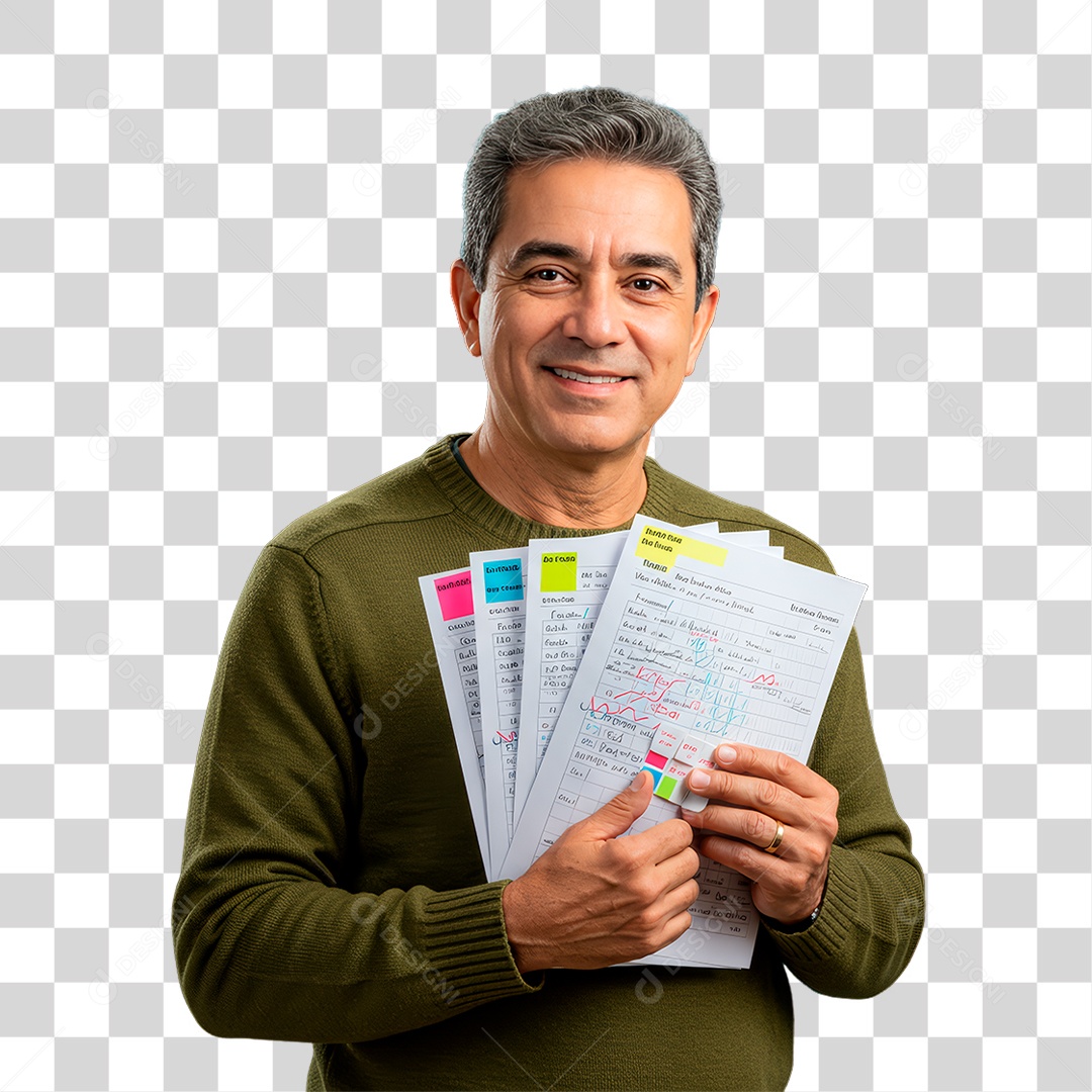 Professor Dando Aula PNG Transparente