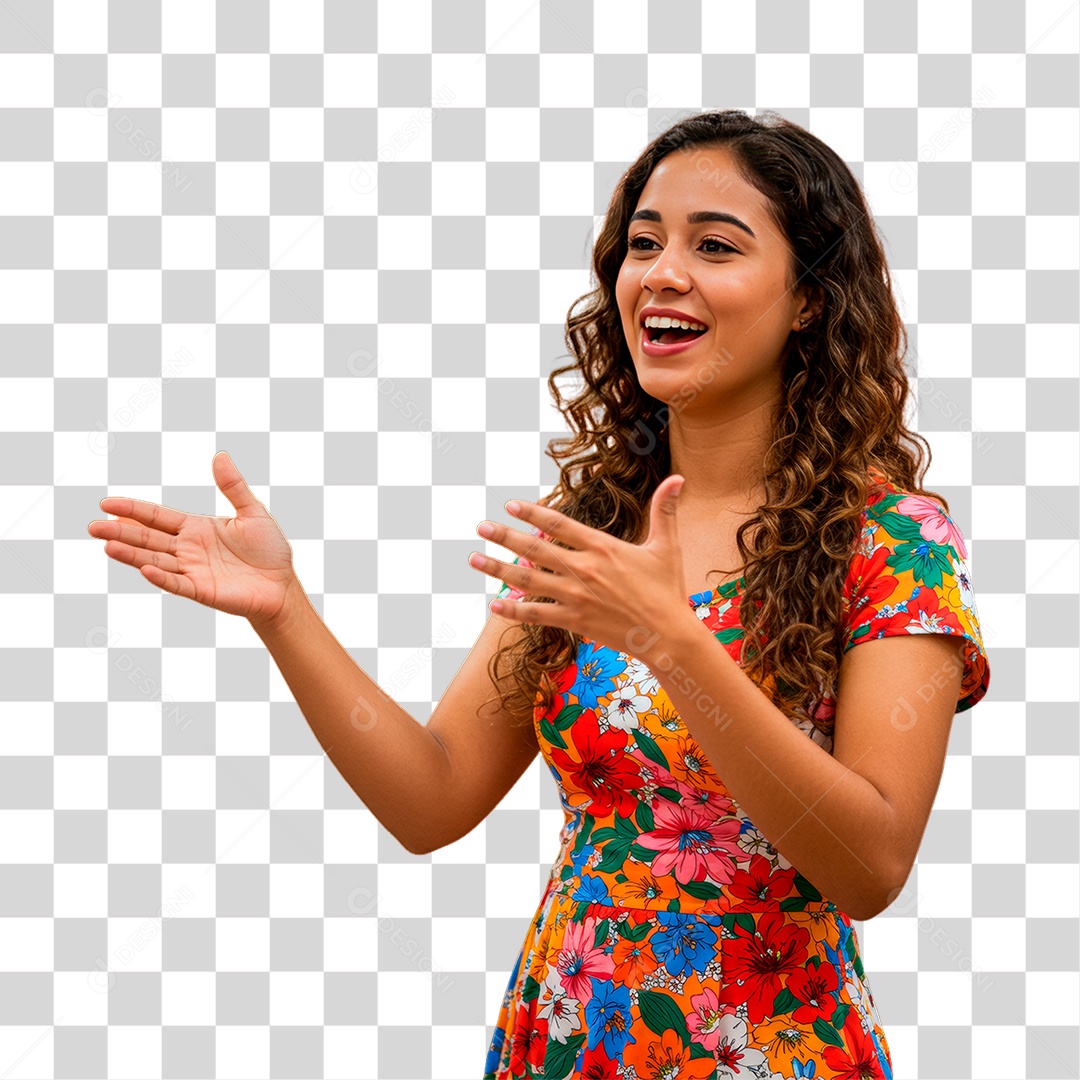 Professora Dando Aula PNG Transparente