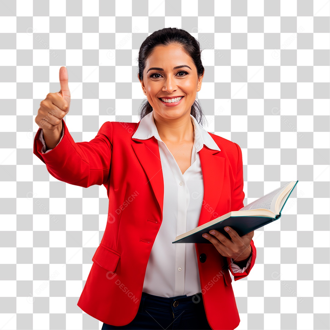 Professora Dando Aula PNG Transparente