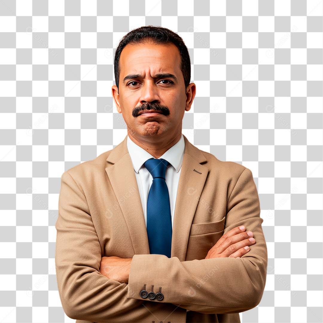 Homem de Terno PNG Transparente