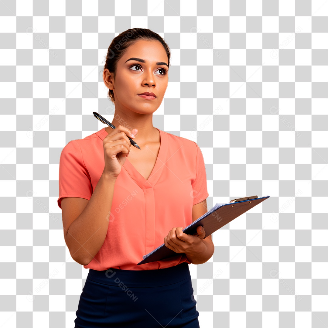 Professora Dando Aula PNG Transparente