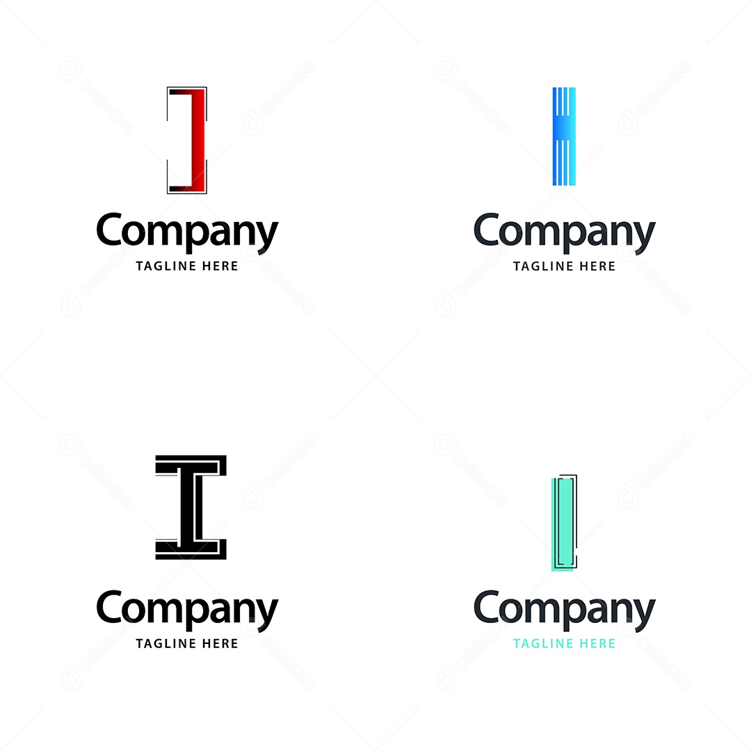 Logo de Empresa I Ilustração Vetor EPS