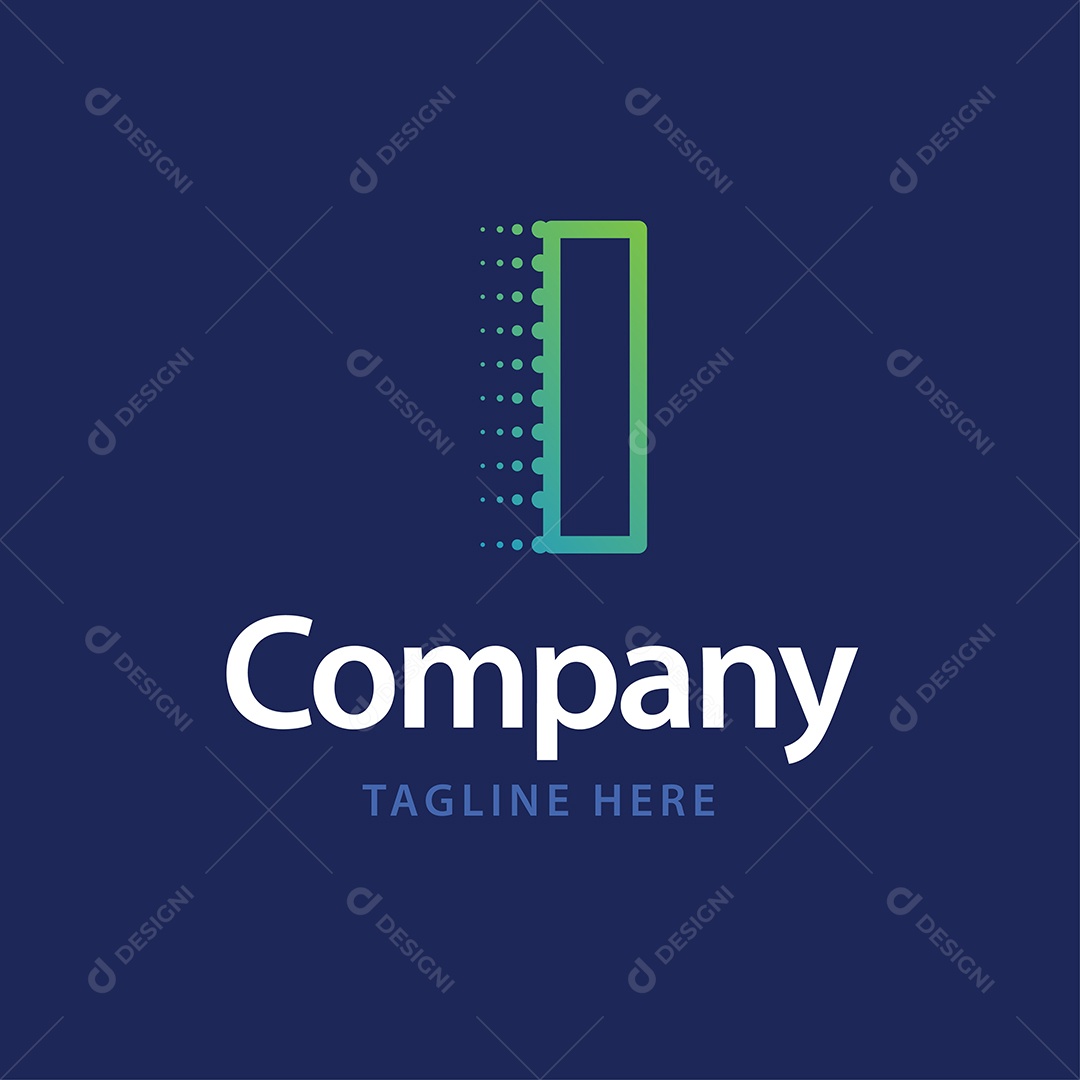 Logo de Empresa I Ilustração Vetor EPS
