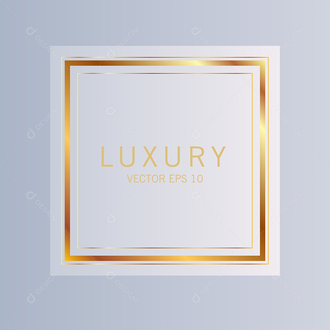 Fundo de Luxo Dourado Ilustração Vetor EPS