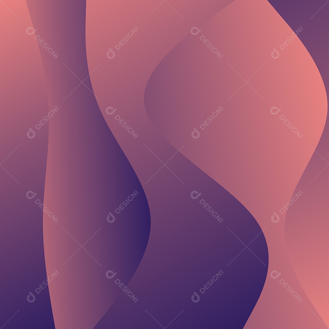 Fundo Abstrato de Ondas Vermelhas Ilustração Vetor EPS