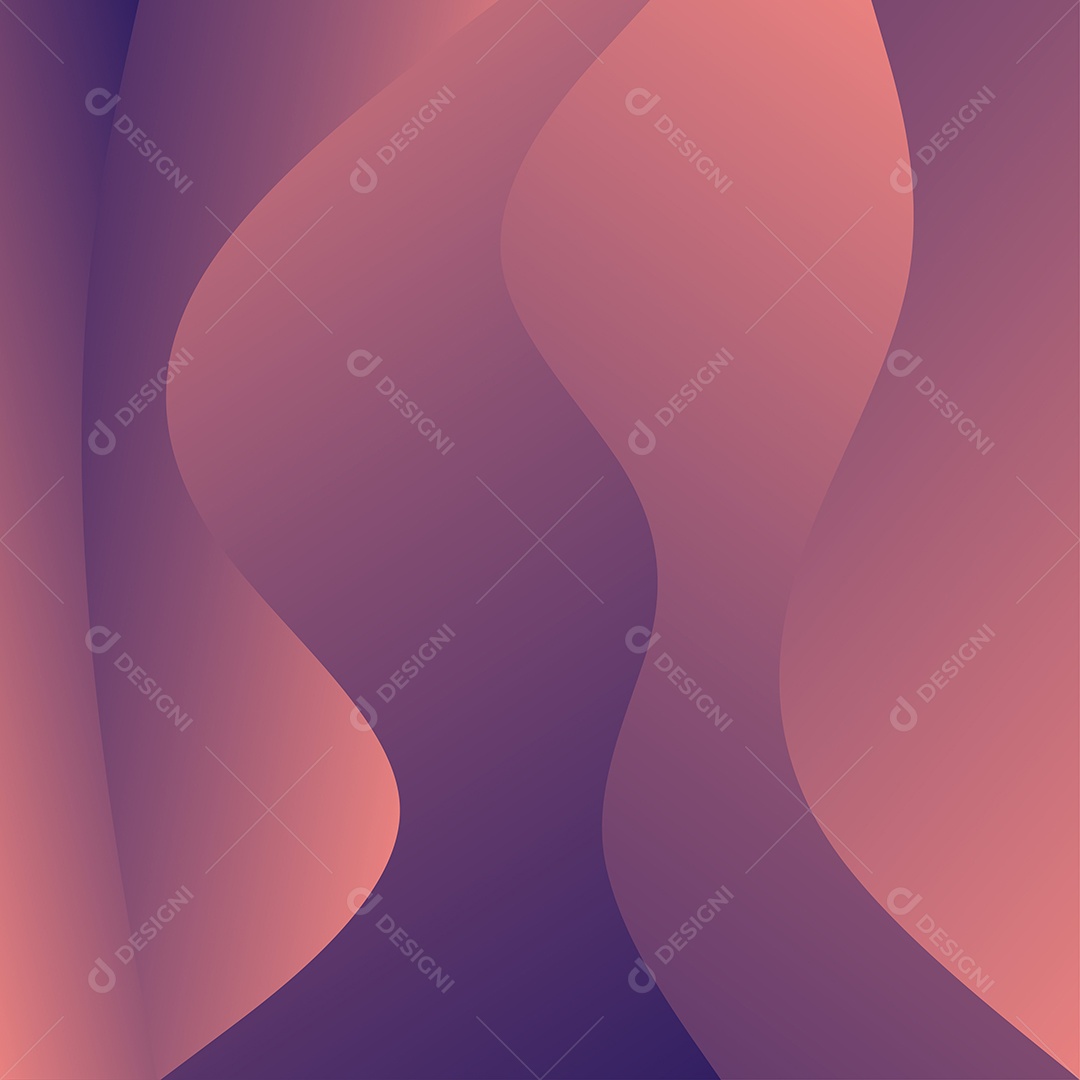 Fundo Abstrato de Ondas Vermelhas Ilustração Vetor EPS