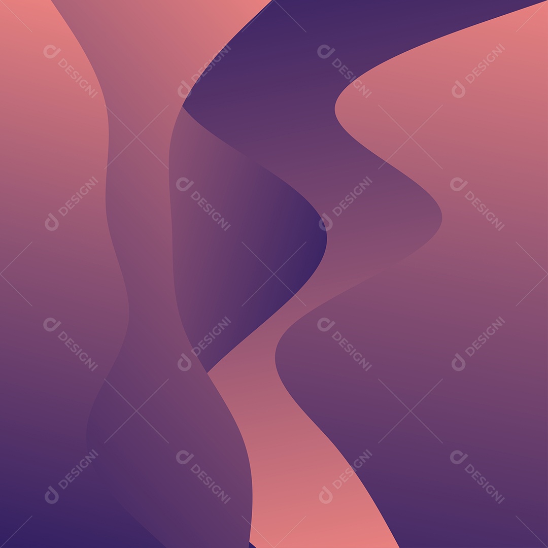 Fundo Abstrato de Ondas Vermelhas Ilustração Vetor EPS