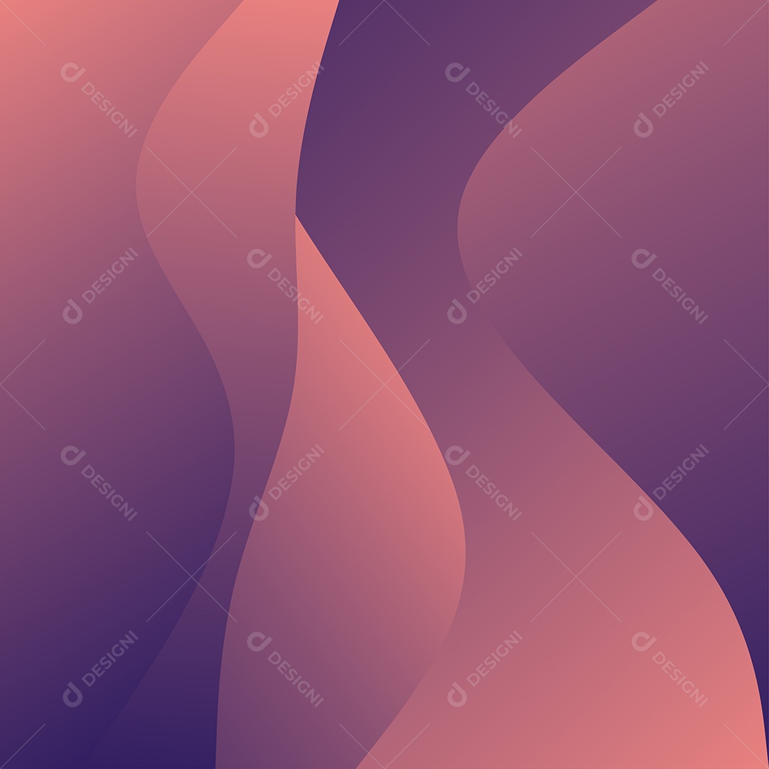 Fundo Abstrato de Ondas Vermelhas Ilustração Vetor EPS