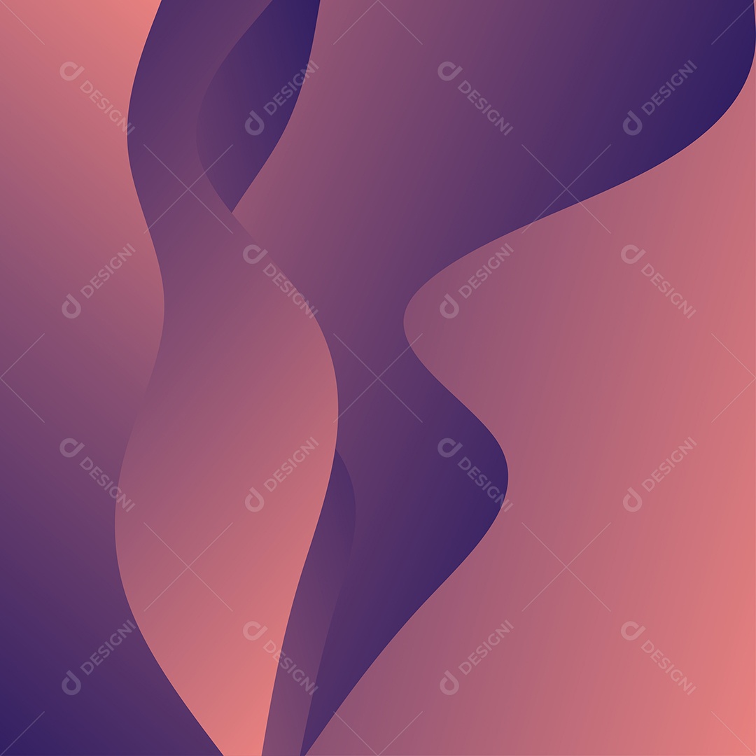 Fundo Abstrato de Ondas Vermelhas Ilustração Vetor EPS