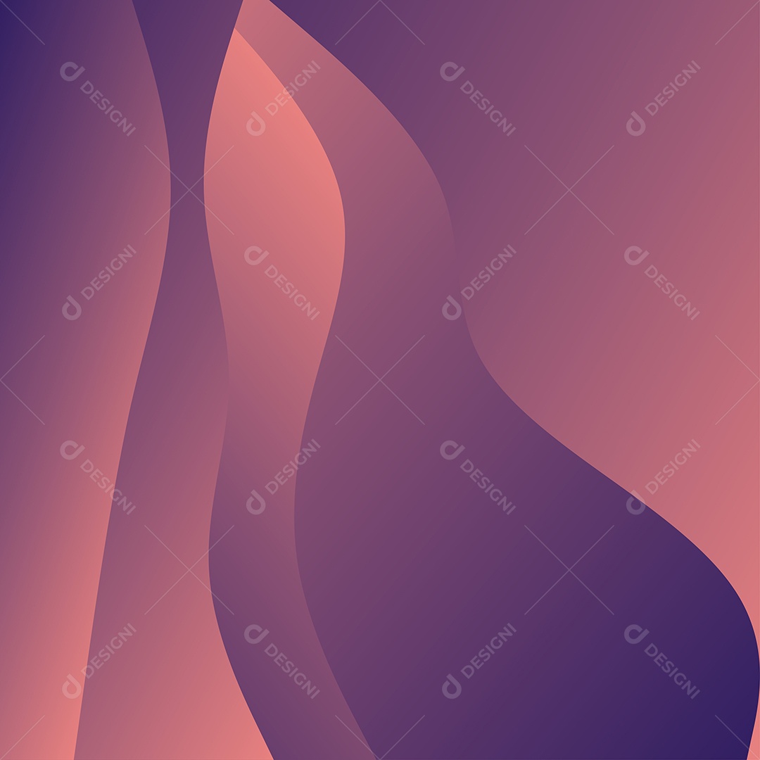 Fundo Abstrato de Ondas Vermelhas Ilustração Vetor EPS