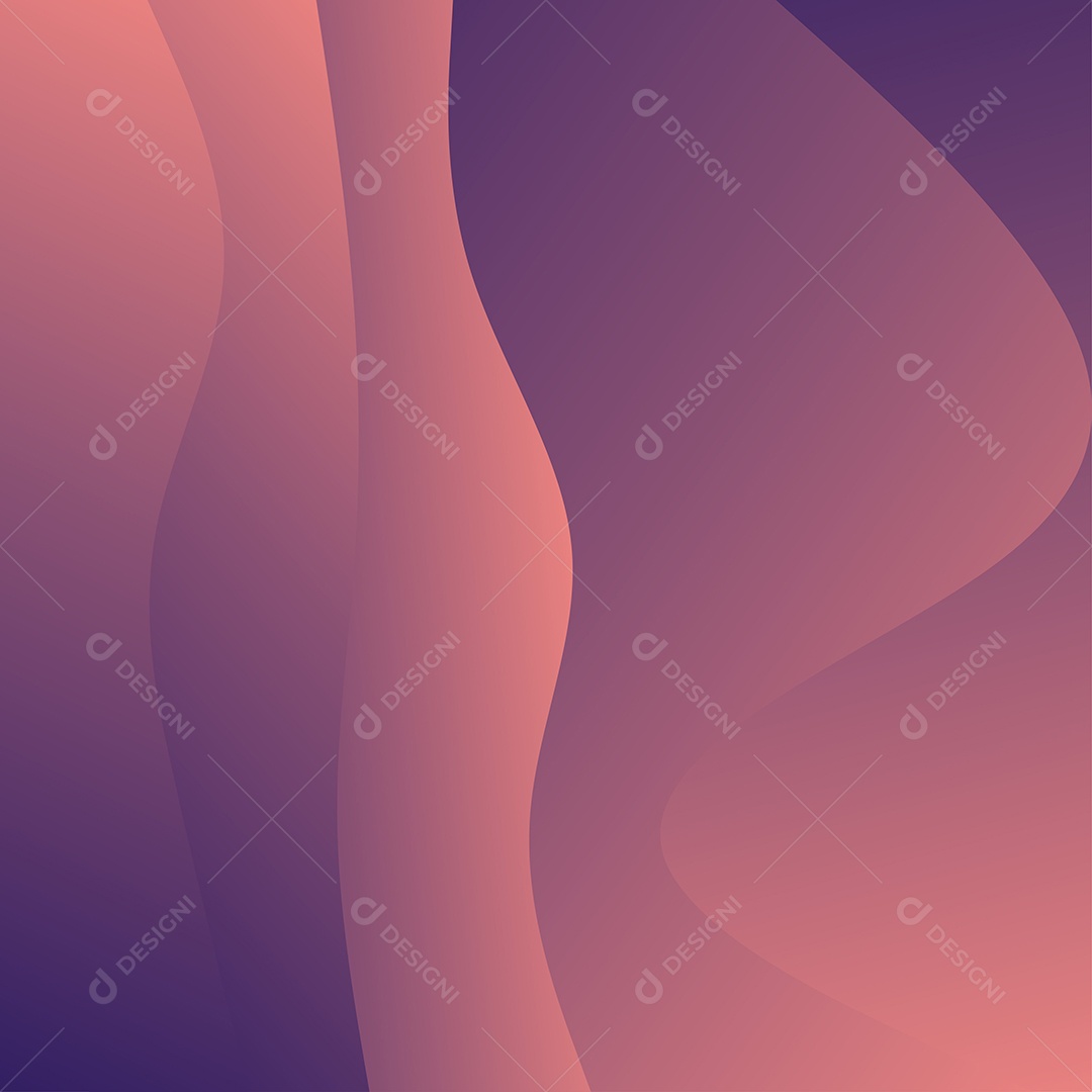 Fundo Abstrato de Ondas Vermelhas Ilustração Vetor EPS