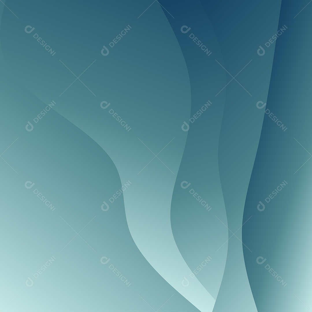 Fundo Abstrato de Ondas Verdes Ilustração Vetor EPS