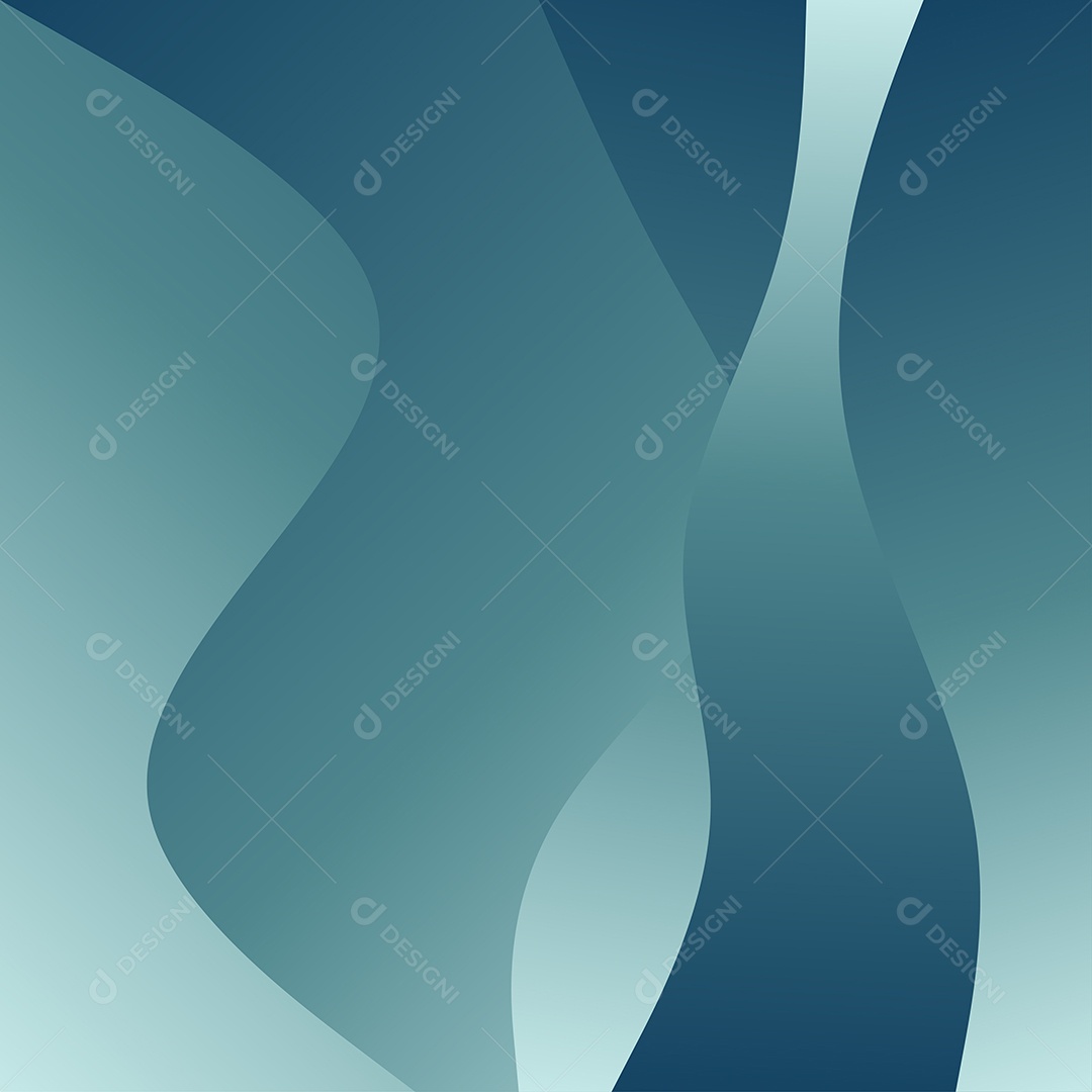 Fundo Abstrato de Ondas Verdes Ilustração Vetor EPS