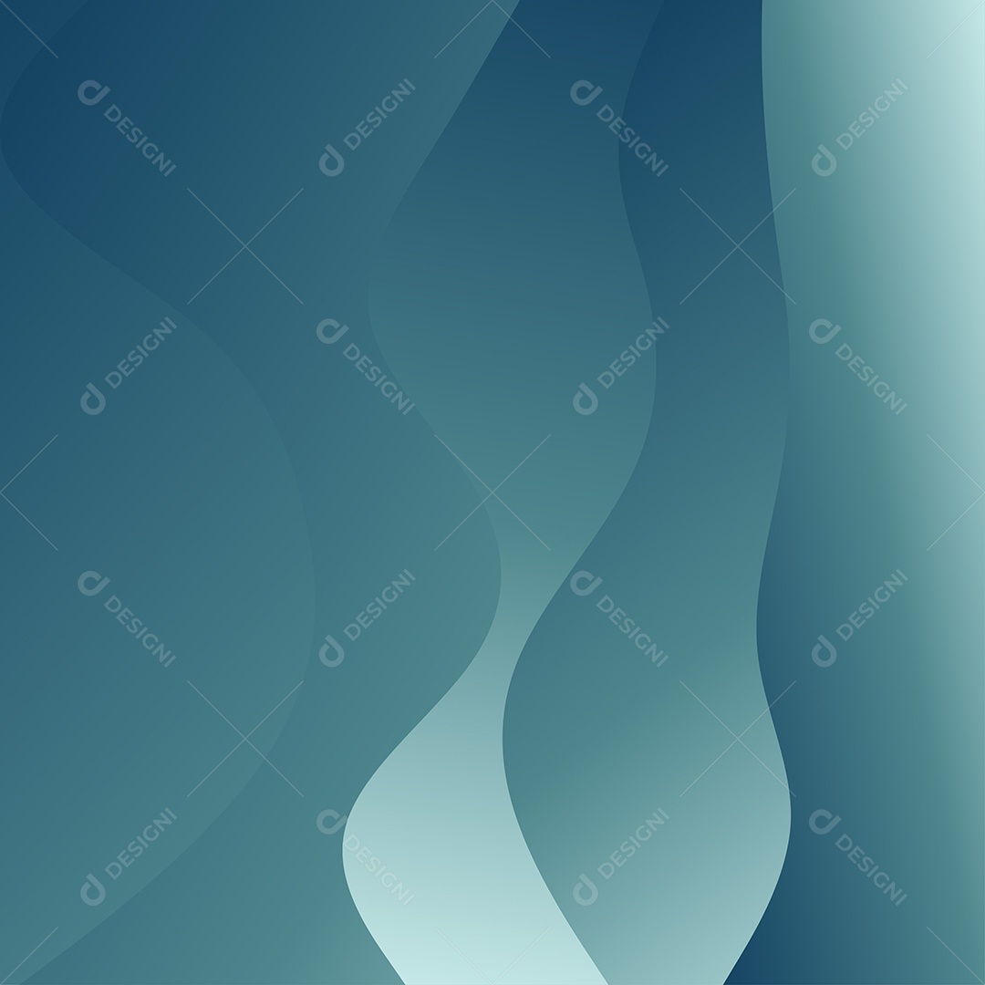 Fundo Abstrato de Ondas Verdes Ilustração Vetor EPS