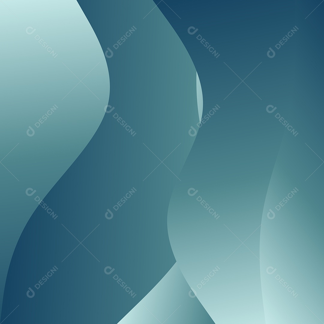 Fundo Abstrato de Ondas Verdes Ilustração Vetor EPS