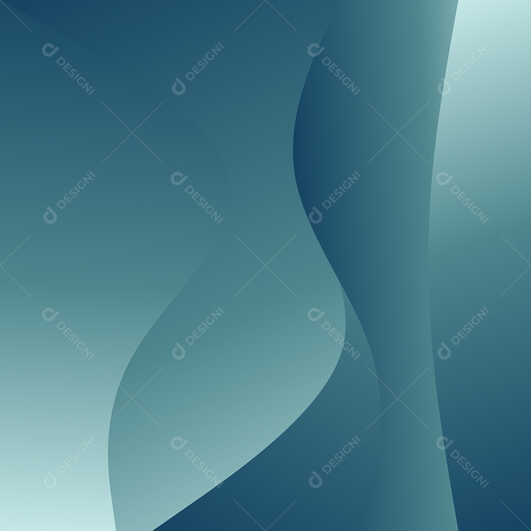 Fundo Abstrato de Ondas Verdes Ilustração Vetor EPS