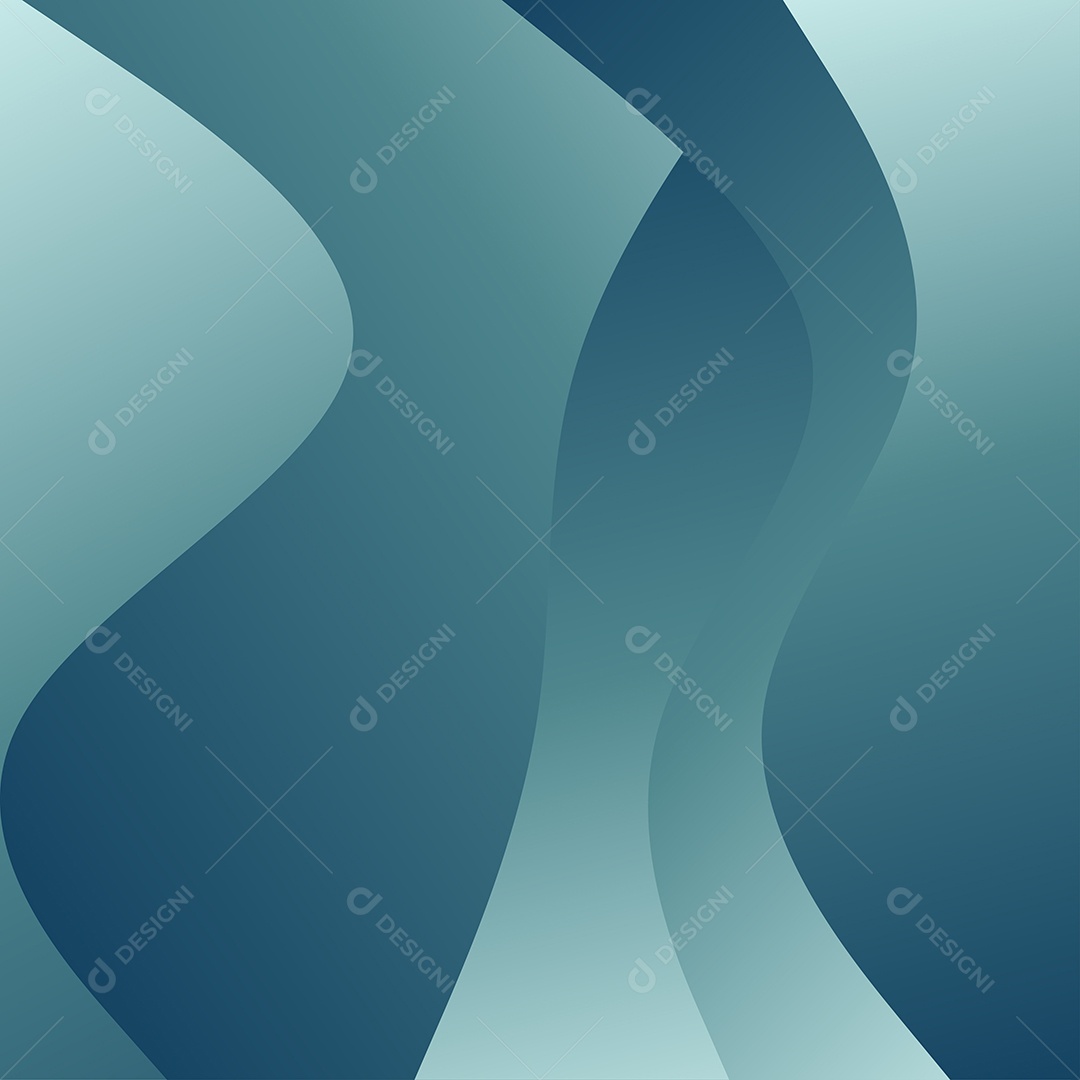 Fundo Abstrato de Ondas Verdes Ilustração Vetor EPS