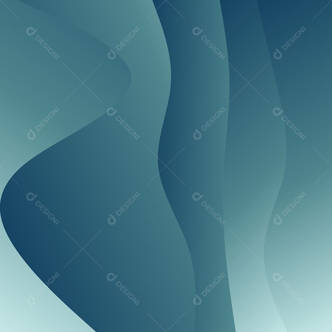 Fundo Abstrato de Ondas Verdes Ilustração Vetor EPS