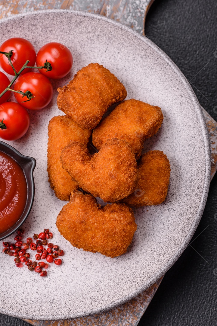Imagem mostra bolinhas de queijo, um popular salgado brasileiro