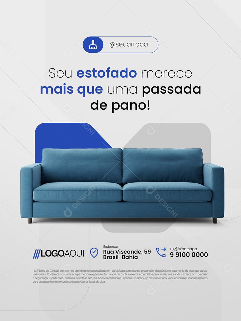 Estofado Seu Estofado Merece Social Media PSD Editável