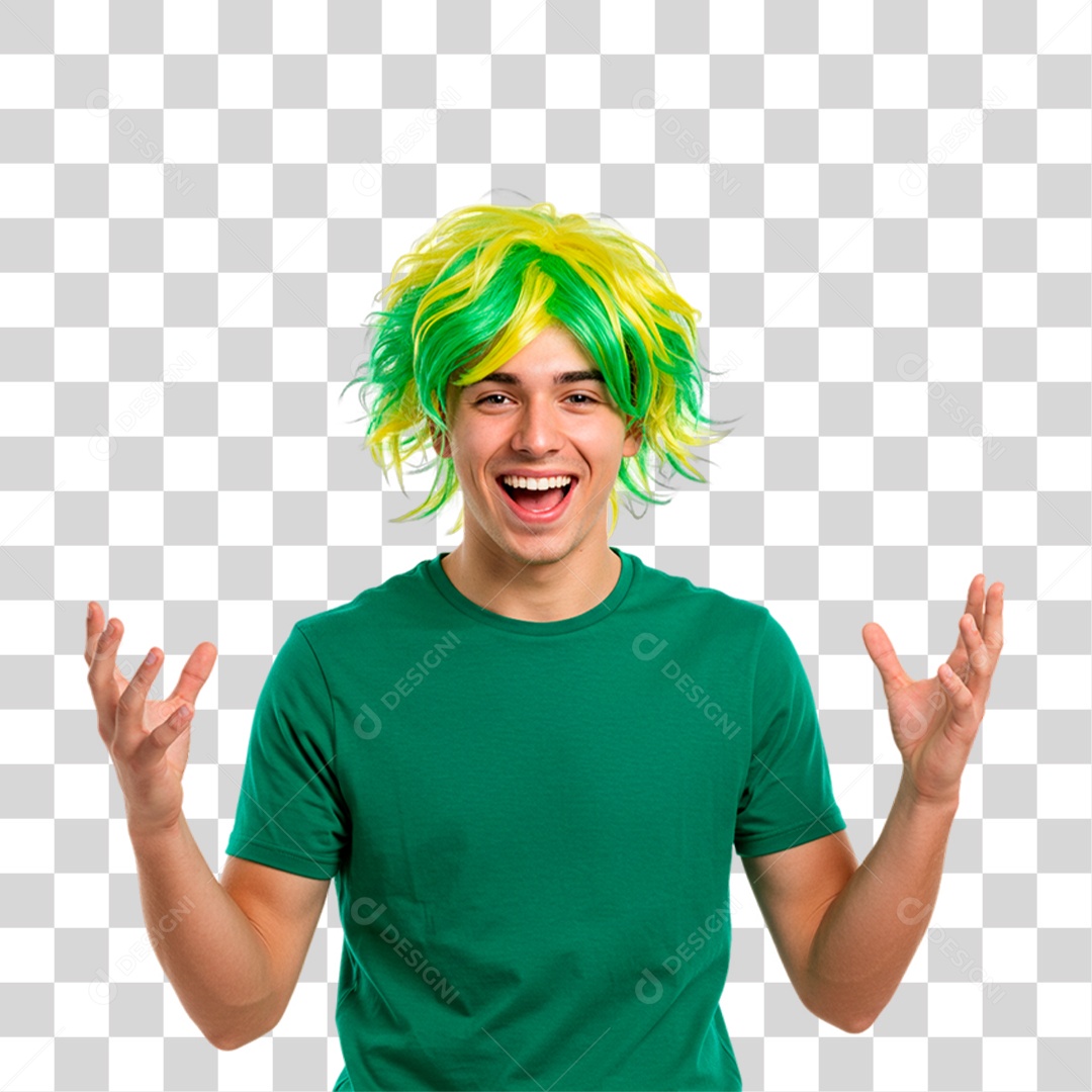 Torcedor de Peruca PNG Transparente