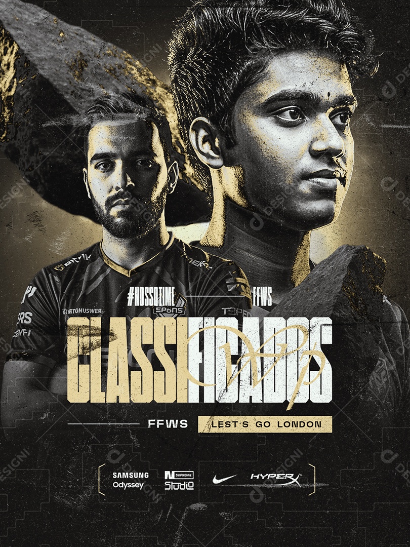 Esports Classificados Social Media PSD Editável