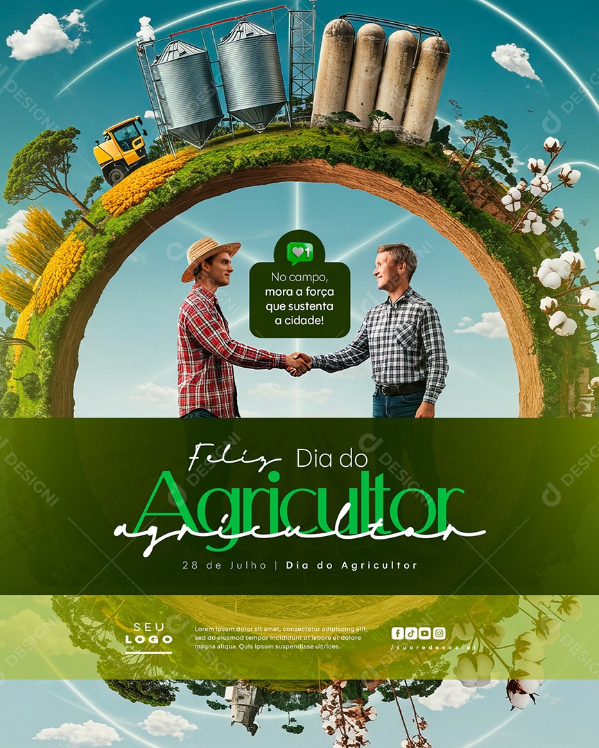 Feliz Dia do Agricultor 28 de Julho social media psd editável (23)