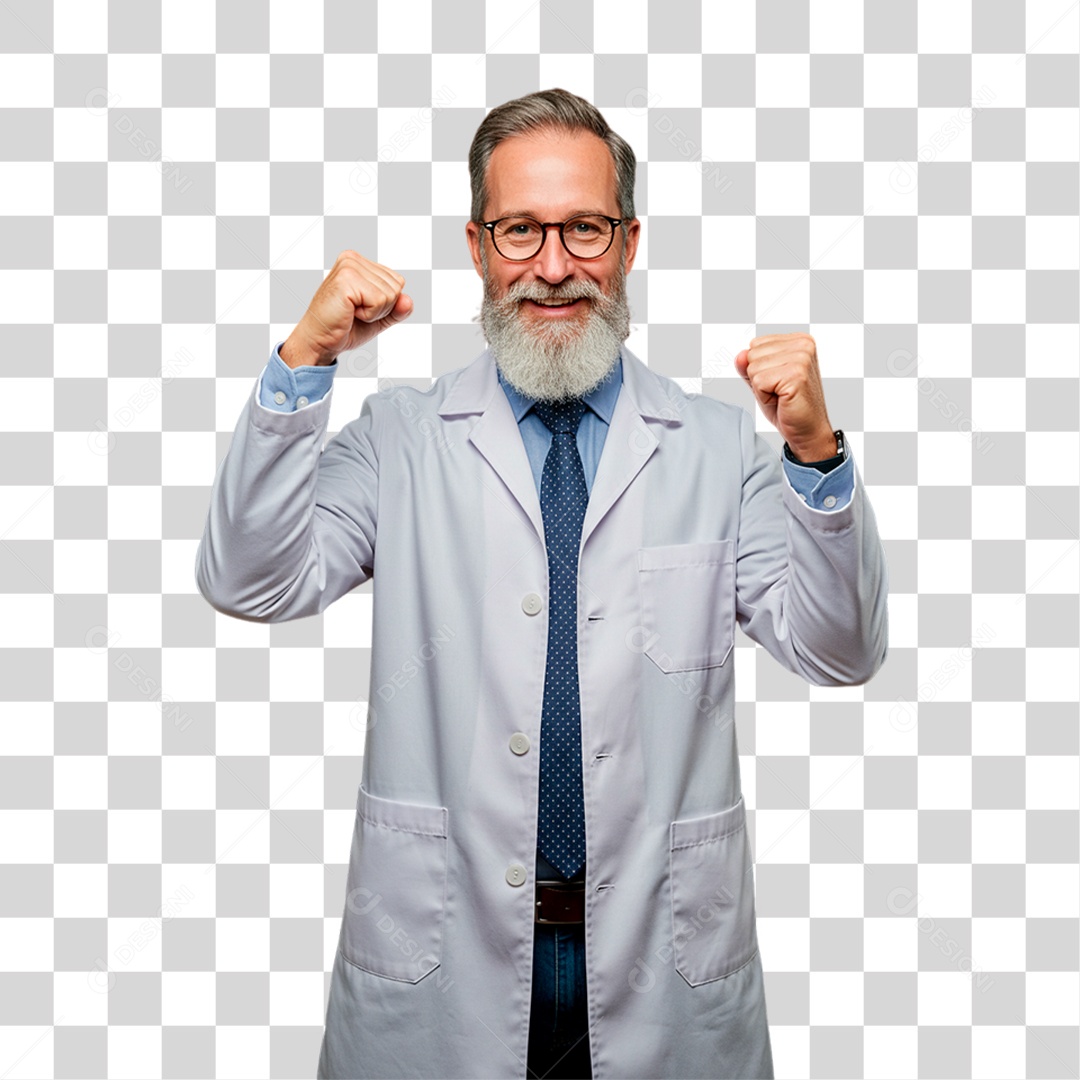 Doutor de Uniforme PNG Transparente