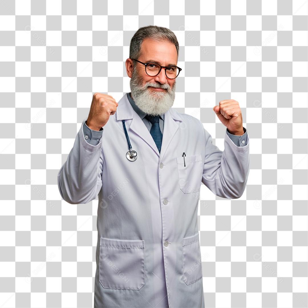 Doutor de Uniforme PNG Transparente