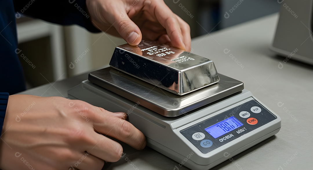 Mão de pessoa segurando barra de ferro