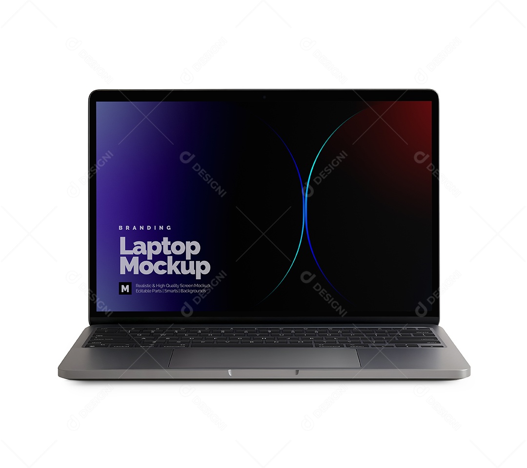 Mockup de Notebook PSD Editável